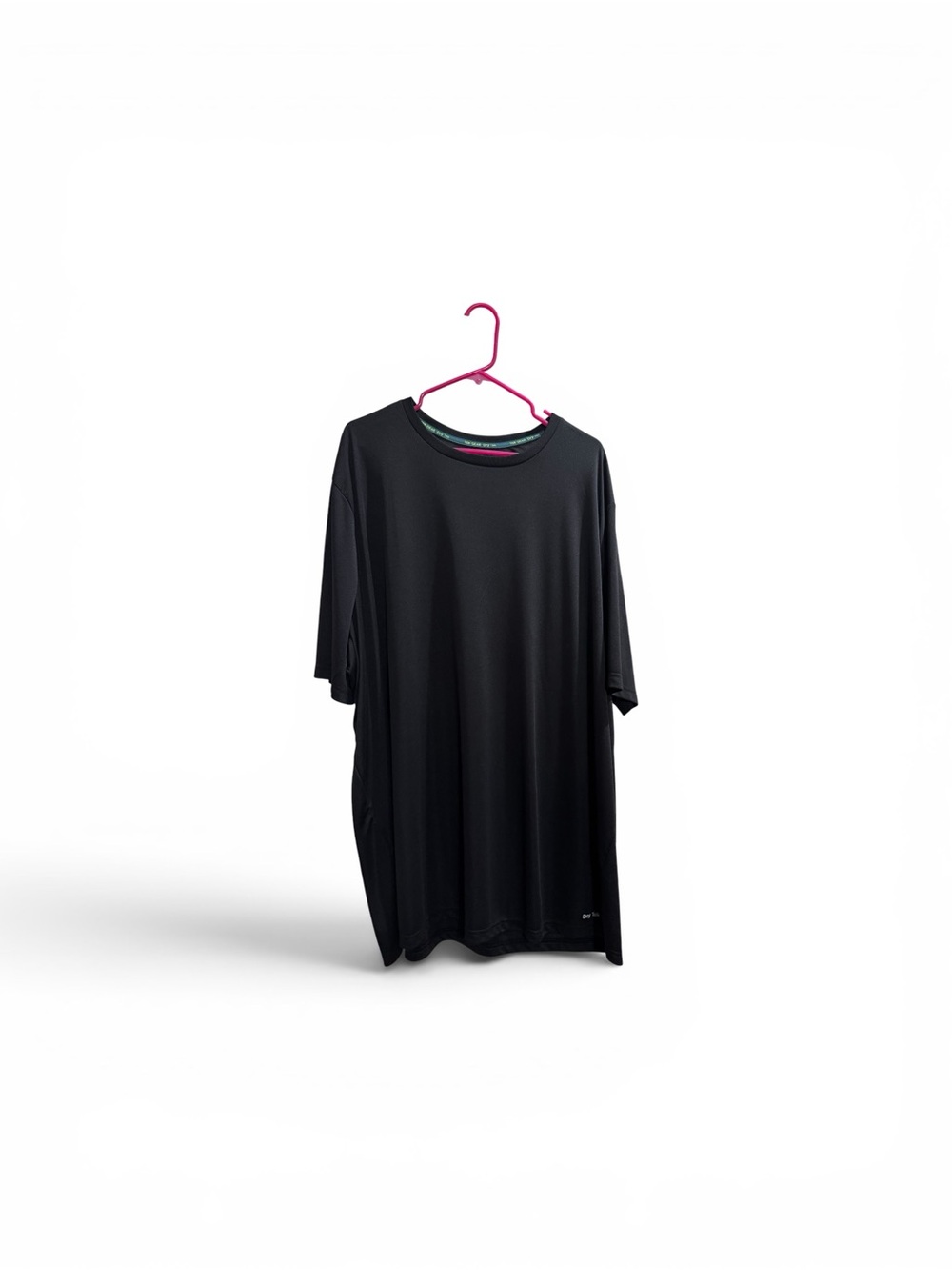 tek gear Black Short Sleeve Crew Neck Tee